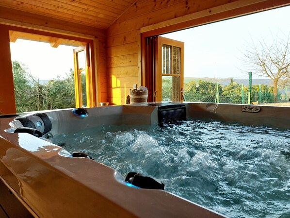 Bubbelpool inomhus