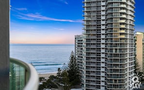 Enjoy your morning coffee in this balcony with the stunning ocean view