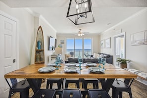 Dining Area with Gulf Views