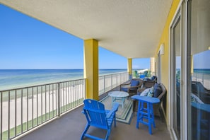 Furnished Gulf Front Balcony