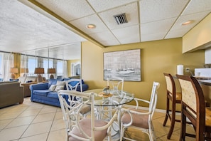 Dining Area with Gulf Views