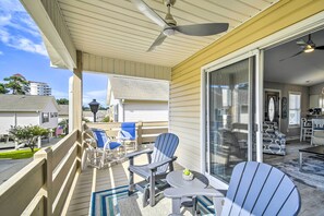 Cottage Exterior | Furnished Balcony