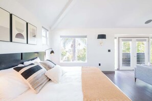 Take in the views from your own balcony area in the master