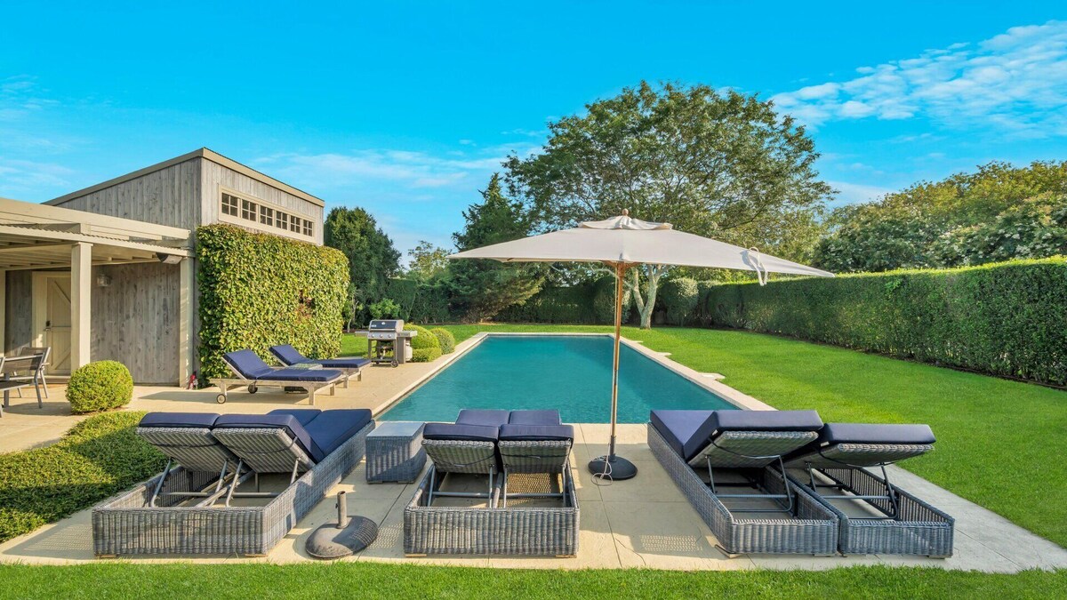Artist Retreat with private pool in the Hamptons