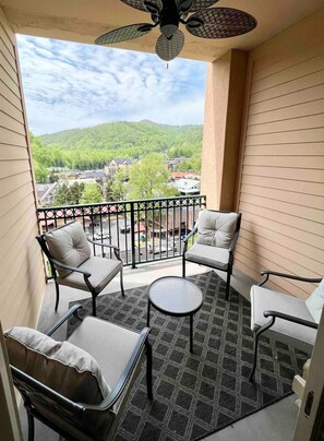 Private Balcony off of the King Bedroom
