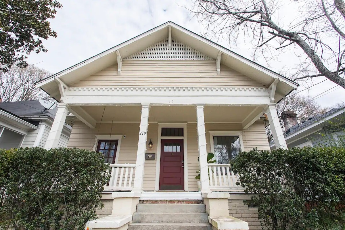 Historic Candler Park 3br/2ba Bungalow Beauty