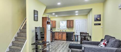 Philadelphia Vacation Rental | 2BR | 1BA | 4 Stairs to Enter | 900 Sq Ft