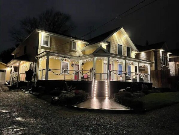 Night Shot of House