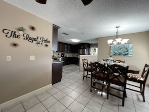 Dining area