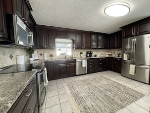 Large kitchen area
