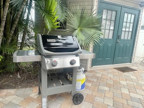 Private gas grill!