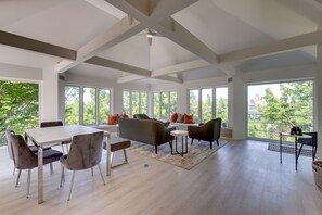 Open and airy main living area 