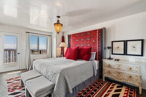 Primary Bedroom / King Bed / Private Balcony