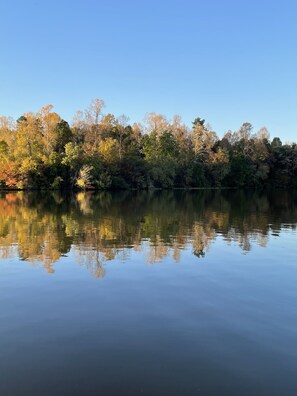 View from the dock