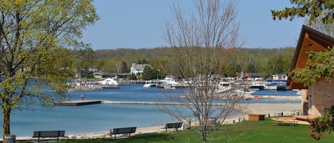 View from deck