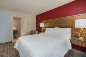 Drift to sleep in a comfortable bed after a wonderful day outside.