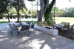 Holiday rental LAGNES farmhouse for rent LAGNES terrace