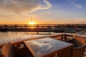 Balcony | Bayfront Views | Outdoor Dining