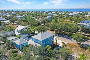 Quiet Coastal Community Connected by Boardwalks