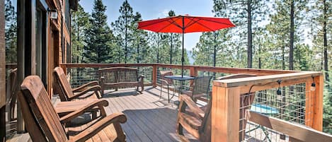 Angel Fire Vacation Rental | 4BR | 2.5BA | 1 Step Required for Entry