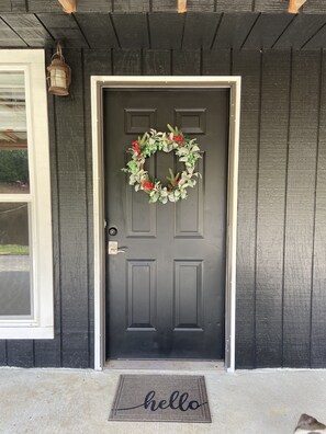 Keypad entry