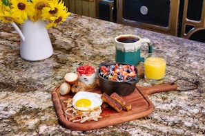 Repas de petit déjeuner