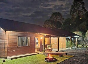 Front of property – evening/night