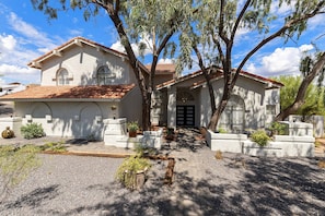 Front of the house.