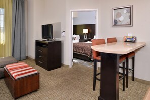 Enjoy the warm and cozy decor.