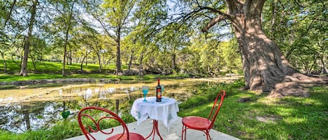 Wimberley Vacation Rental | 2BR | 1BA | Step-Free Access | 1,000 Sq Ft