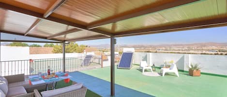 Nice private solarium with the best views