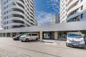 Modern property building. 