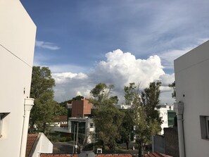 Vue depuis l’hébergement