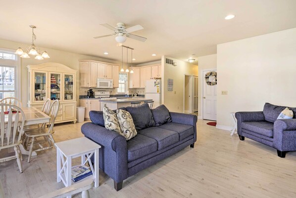 Ocean City Vacation Rental | 3BR | 2BA | 1,200 Sq Ft | Access Only By Stairs