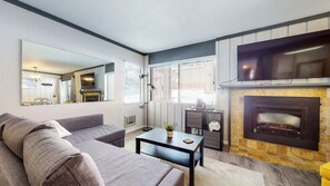 Indoors, Home Decor, Living Room, Furniture, Fireplace