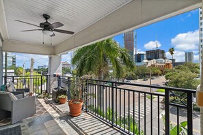 Front Balcony with a beautiful view of the city!