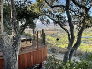 Large Hot Tub with amazing views