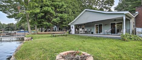 Mecosta Vacation Rental | 3BR | 1.5BA | 851 Sq Ft | Step-Free Access