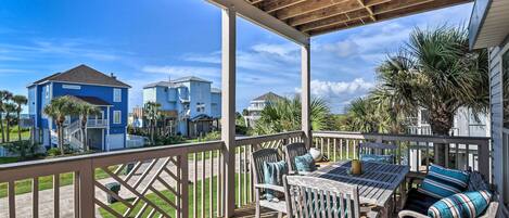 Galveston Vacation Rental | 3BR | 2BA | Stairs Required | 1,484 Sq Ft