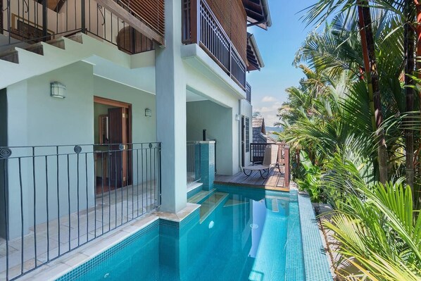 Enjoy an oasis of your own with a private plunge pool