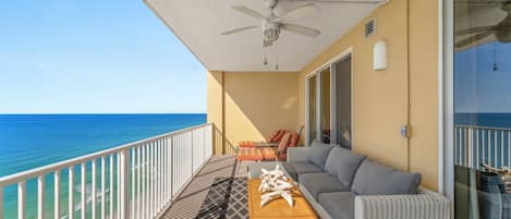 Furnished Gulf Front Balcony