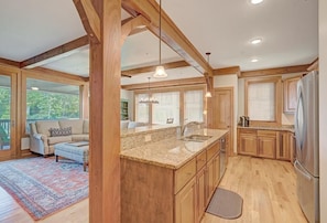 Kitchen--- Open Floor Plan