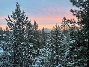 View from deck/hot tub