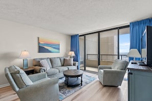 Oceanfront Living Room