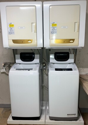 Washing machine and dryer available for free on the 4th floor