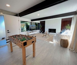 Lower level family room