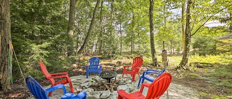 Pocono Summit Vacation Rental | 3BR | 2BA | 1,780 Sq Ft | Stairs Required