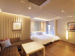 ・[Suite double room with sauna] Enjoy the ultimate relaxation in a private space.