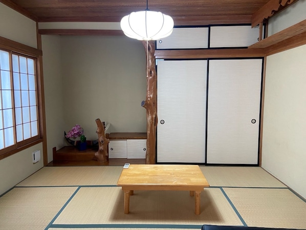 Relax in a Japanese-style room
