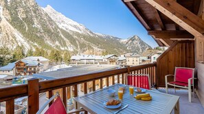 Open the door and step out onto your private balcony!
